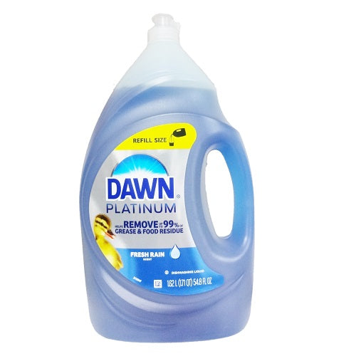 dawn platinum dish liq 54.8oz fresh rain -- 4 per case