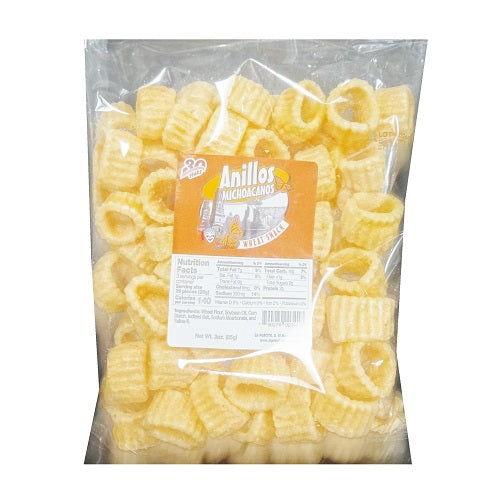 anillos michoacanos snack 3oz -- 24 per case