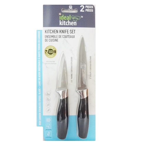 kitchen knife set 2pk 3.5in 5in -- 12 per box