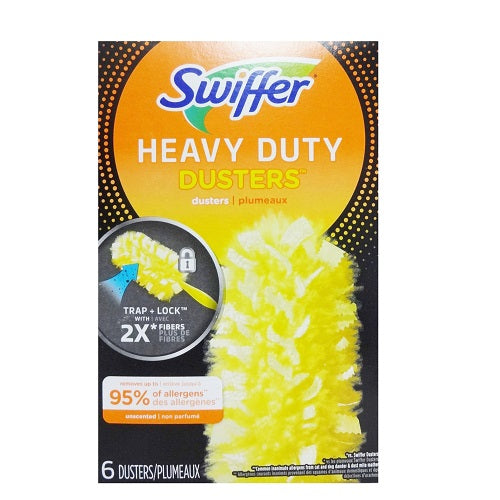 swiffer dusters 6pk heavy duty -- 4 per case