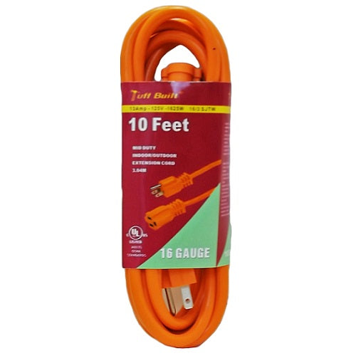 extension cord 10ft indoot- outdoor ul -- 12 per box