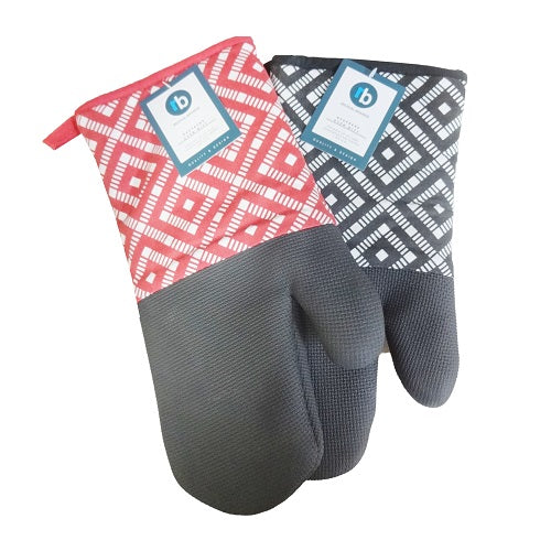 oven mitt neoprene 1pc 12in asst -- 12 per box