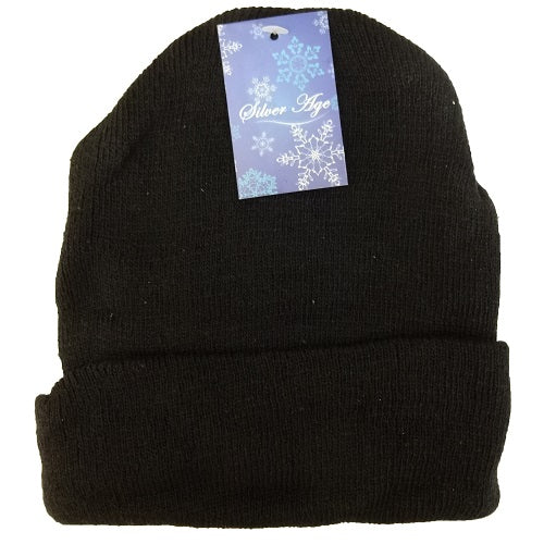 beanie black -- 12 per box