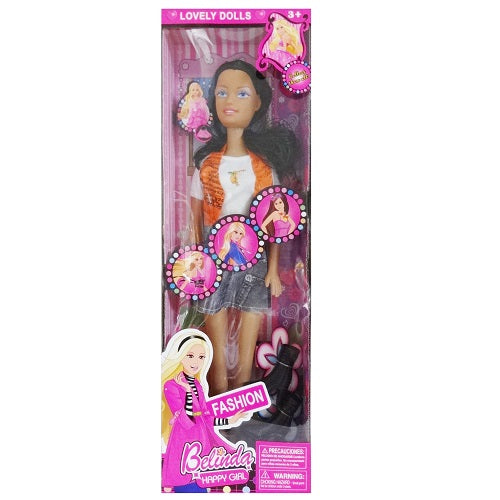 toy belinda doll 17in asst dress -- 12 per case