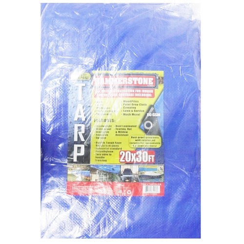 tarp blue 20 x 30 -- 3 per case