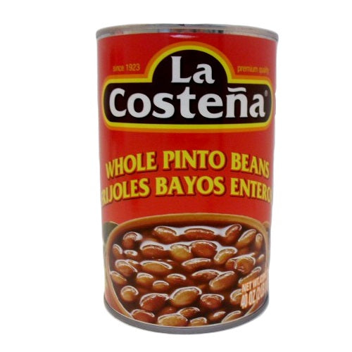 la coste a whole pinto beans 40oz -- 12 per case