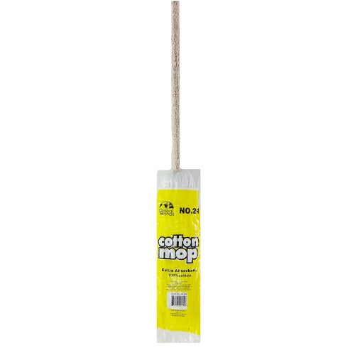 mop w- stick 24 -- 12 per case