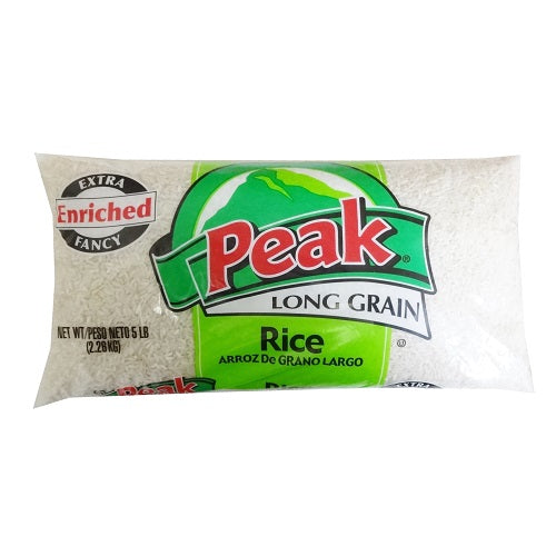 peak rice long grain 5 lb -- 6 per case