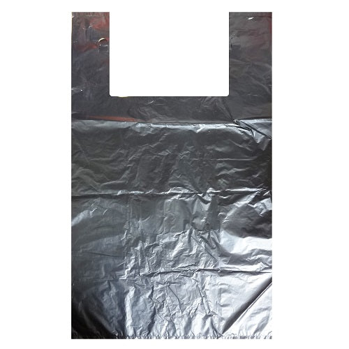 t- shirt bags 400ct blck 12 x 7 x 22 -- 1 per case