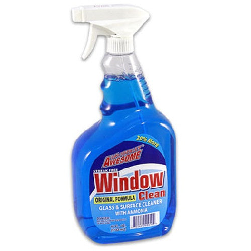 awesome window cleaner 40oz spray -- 9 per case