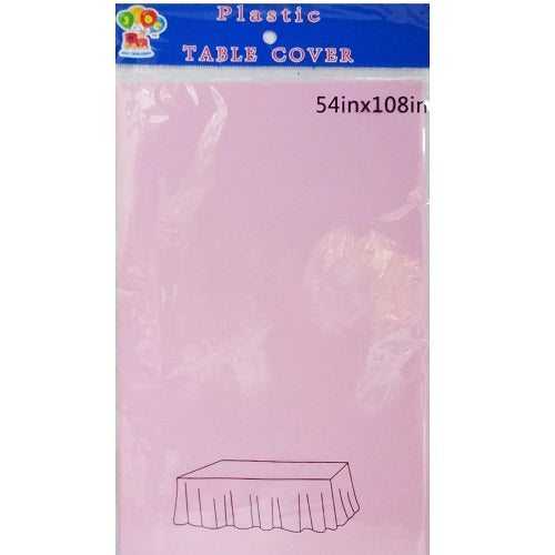 table cover 54 x 108in pastel pink -- 24 per box