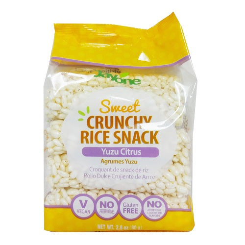 sweet rice snack 2.8oz yuzu -- 6 per case