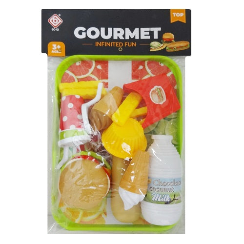 toy gourmet food play set -- 12 per case