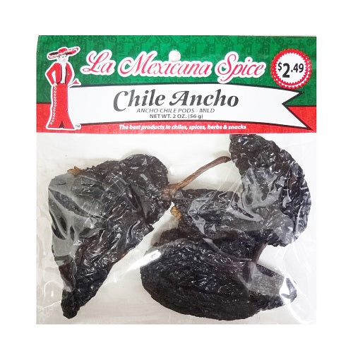 la mexicana chile ancho 2oz -- 12 per case