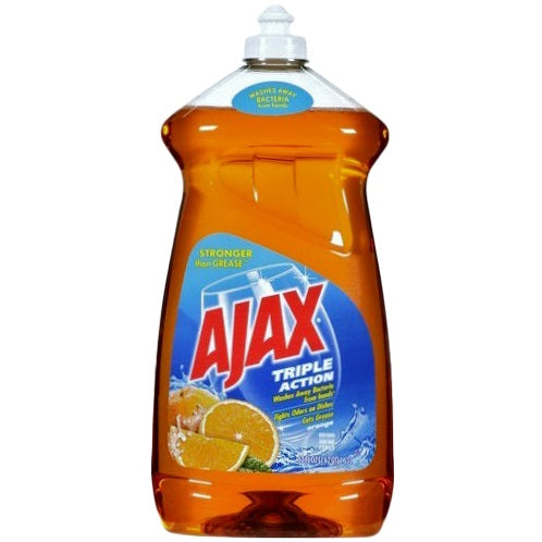 ajax dish liq 52oz triple action orange -- 6 per case