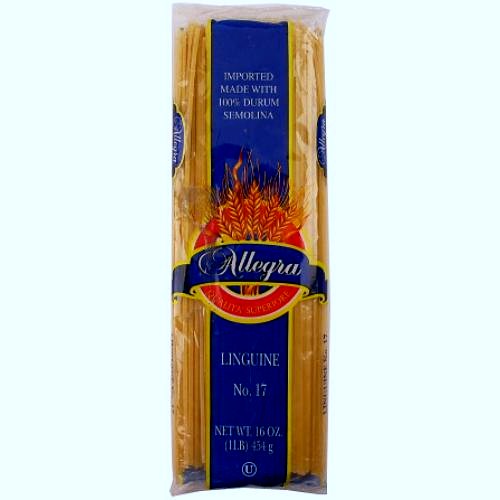 allegra pasta 1 lb linguine -- 20 per case