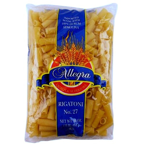 allegra pasta 1 lb rigatoni -- 20 per case