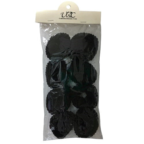 hair clips 6pk smll asst clrs -- 12 per box