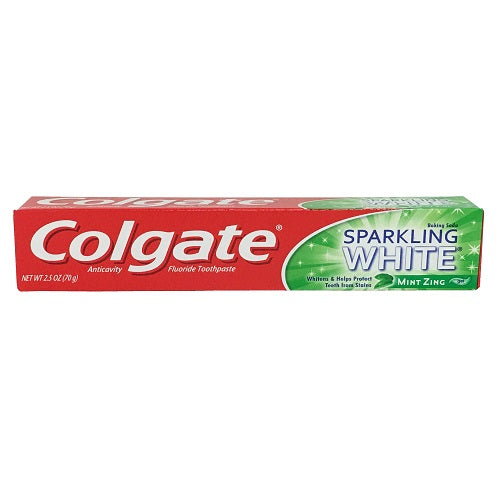 colgate 2.5oz sparkling white mint zing -- 24 per case