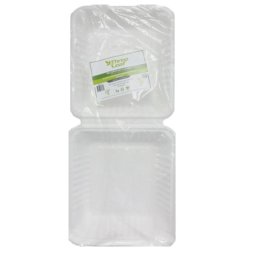 three leaf container clamsell 50ct 8 x -- 4 per case