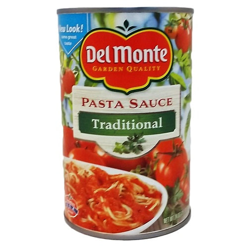 del monte pasta sauce trad 24oz -- 12 per case