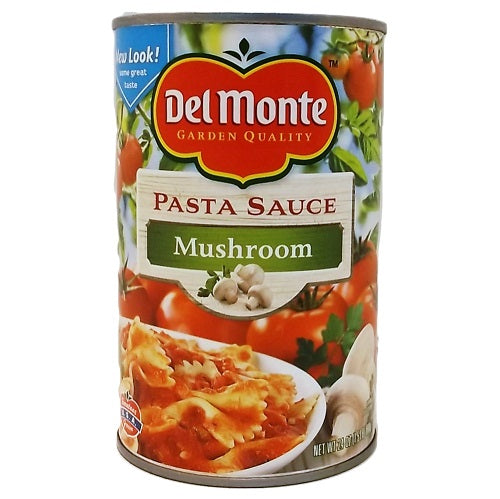 del monte pasta sauce mshrm 24oz -- 12 per case