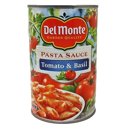 del monte pasta sauce tom- basil 24oz -- 12 per case