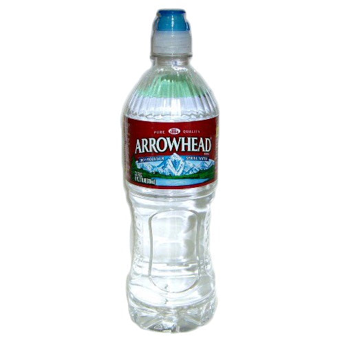 arrowhead spring water 23.7oz s-t -- 24 per case