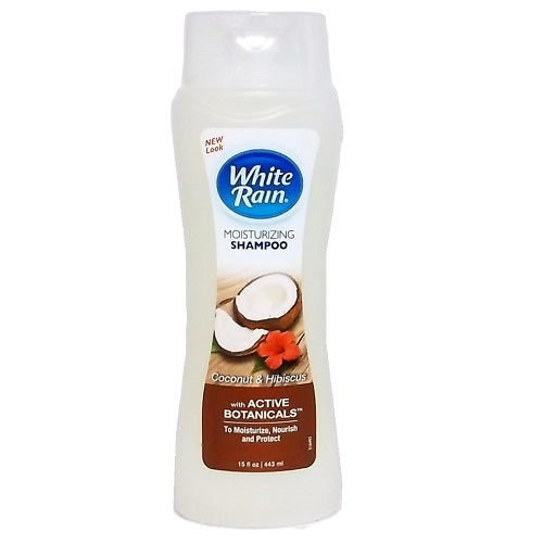 white rain shampoo 15oz tropical coconut -- 6 per case