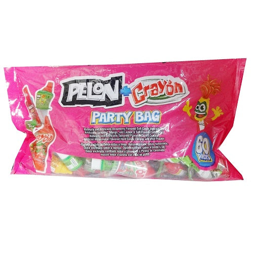 pelon grayon party bag 60ct -- 8 per case