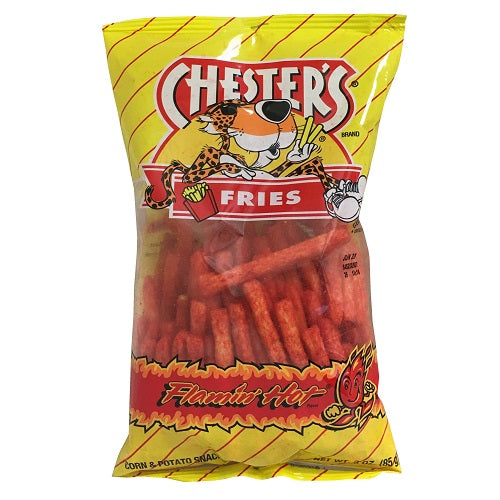 lays chesters flamin hot fries 2.625oz -- 28 per case