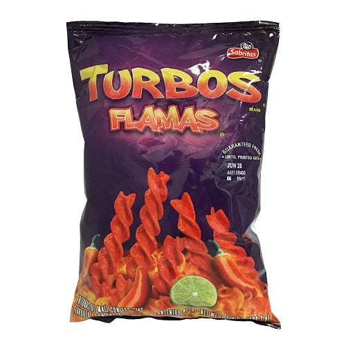 sabritas turbos flamas 3 oz fritos -- 34 per case