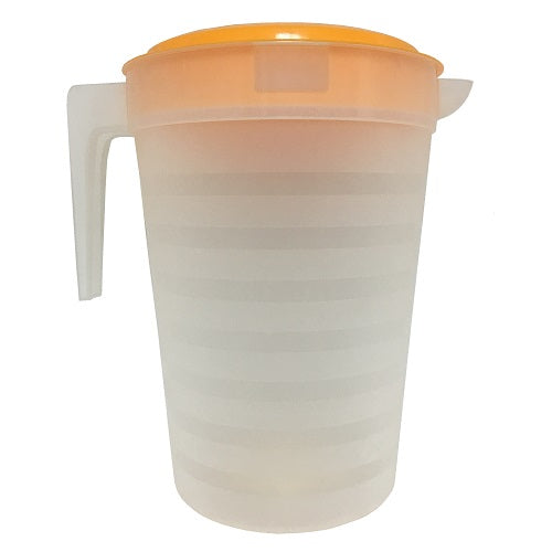 pitcher plastic 3.7 ltr asst clrs lids -- 36 per case