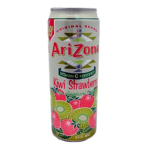 arizona 22oz can kiwi strawberry -- 24 per case