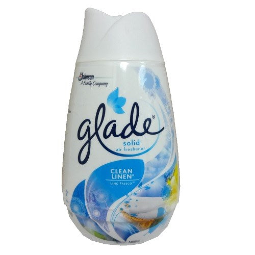 glade solid air fresh 6oz clean linen -- 12 per case