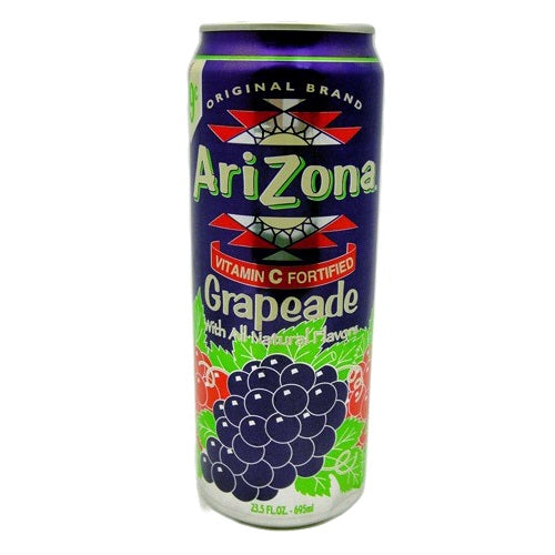 arizona 22oz can grapeade crv -- 24 per case