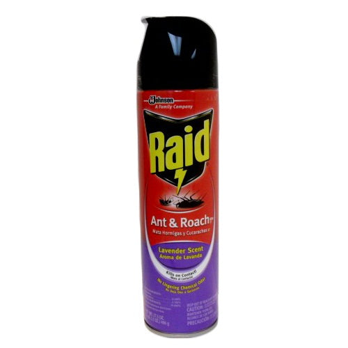 raid ant roach 17.5oz lavender -- 12 per case