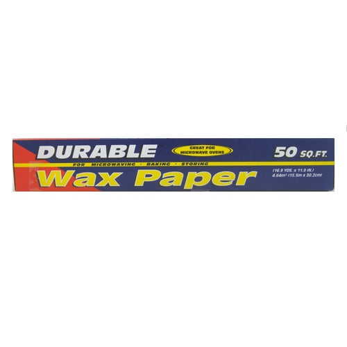 durable wax paper 12in 50ft -- 24 per case