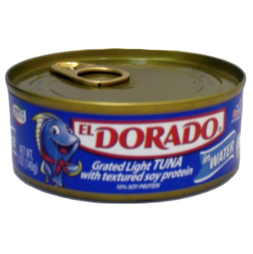 el dorado tuna in water 5oz w- soy -- 24 per case