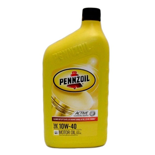 pennzoil motor oil 10w-40 1qt -- 6 per case