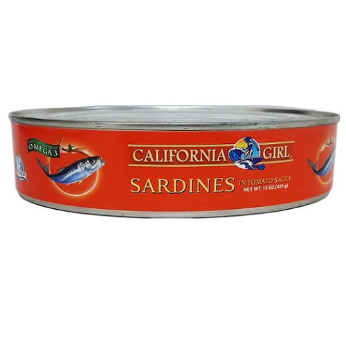 c.g sardines w- tomato 15oz -- 24 per case