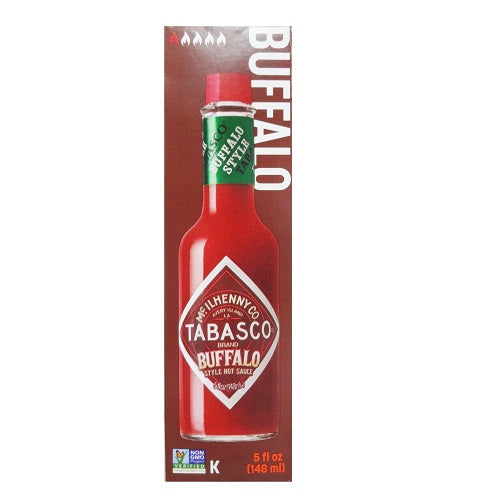 tabasco 5oz buffalo style hot sauce -- 12 per case