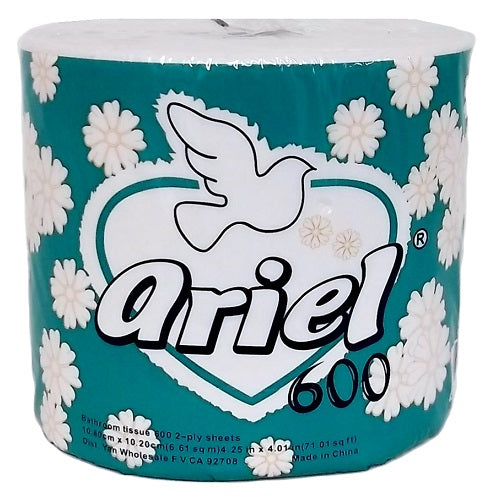 ariel bath tissue 1pk 600ct blue -- 96 per case