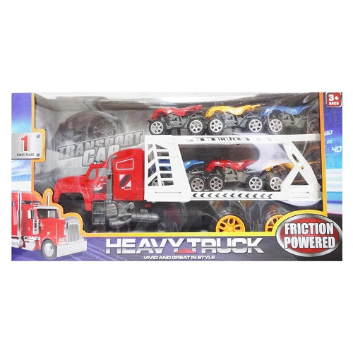 toy truck transporter trailer asst -- 8 per case