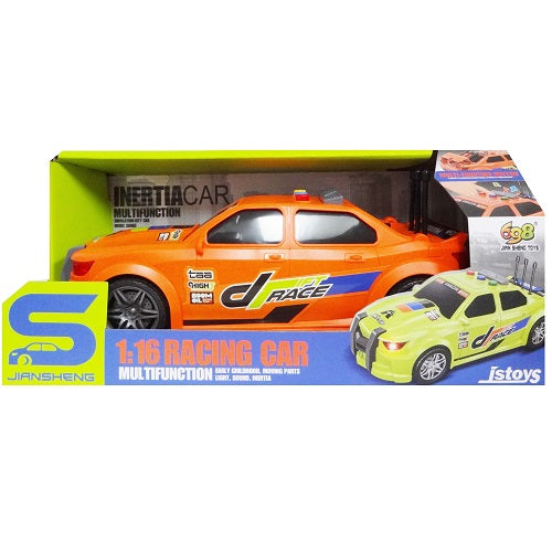 toy racing car asst clr -- 12 per case