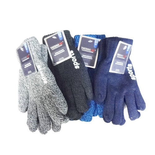 thermaxx boys gloves double layer asst -- 12 per box