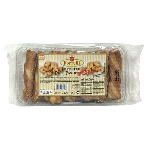 forrelli puff pastry twists 4.4oz -- 18 per case