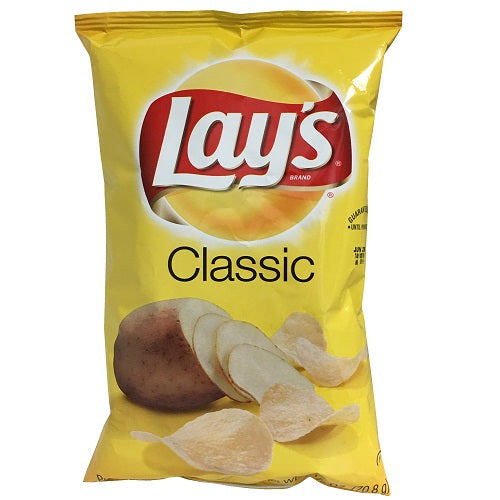 lays potato chips classic 2 oz -- 24 per case