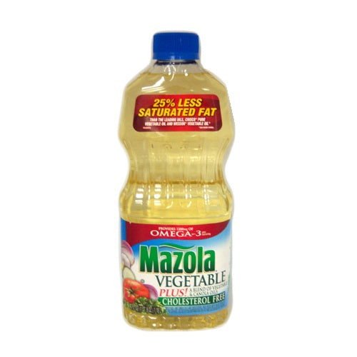 mazola 40oz vegetable oil plus -- 12 per case