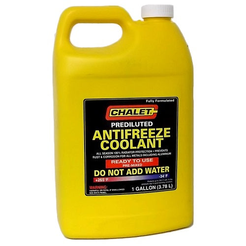 chalet antifreeze 50-50 coolant 1 gl -- 4 per case